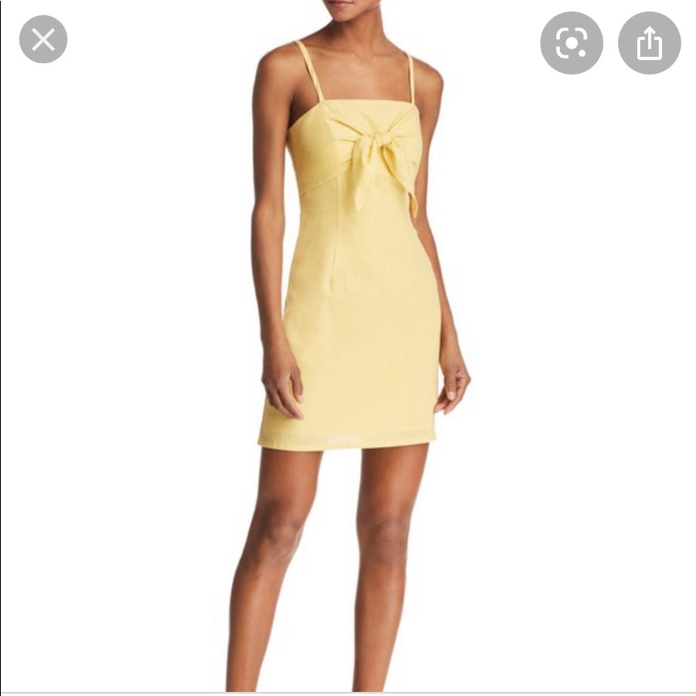 Yellow dress